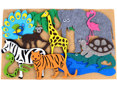 Животные жарких стран с игровым полем Животные жарких стран с игровым полем