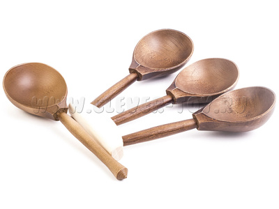 Ложки веерные (дерево тонированное, 2 категория) Ложки веерные (дерево тонированное, 2 категория)