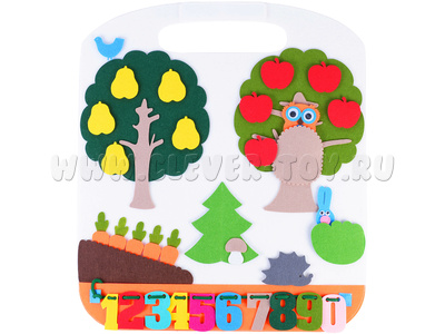 Коврик-игралка в дорогу "Лес" Коврик-игралка в дорогу "Лес"