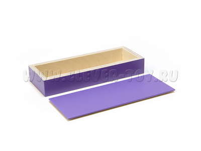 Коробочка для наполнения (фиолетовая) (междометие)