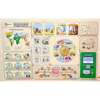 Дидактическая панель "Финансовая грамотность"