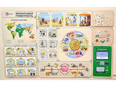 Дидактическая панель "Финансовая грамотность"