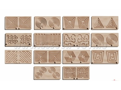 Набор межполушарных досок 14 штук