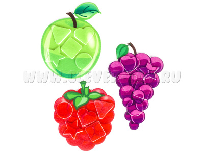 Плодовый микс сортер (фетр) Плодовый микс сортер (фетр)