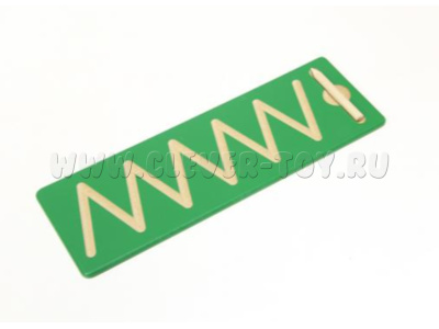 Тренажер для письма "Зигзаг" Тренажер для письма "Зигзаг"