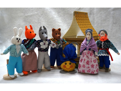 Театр "Колобок" с домиком Театр "Колобок" с домиком