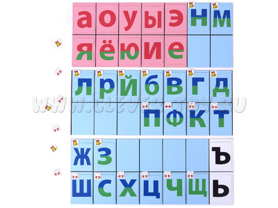 Магнитная доска "Лента букв" (мобильная) Магнитная доска "Лента букв" (мобильная)