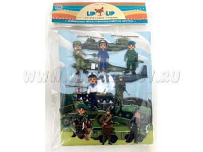 Панно Военные профессии и транспорт, фетр (129 дет. + 2 планшета) Панно Военные профессии и транспорт, фетр (129 дет. + 2 планшета)