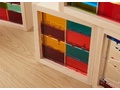 Деревянные сенсорные блоки с жидкостью с эффектом движения (10 штук)