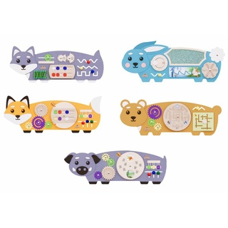 Набор бизибордов "Лесные жители"